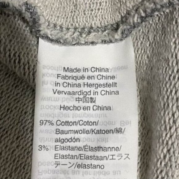 Madewell Heather Gray Sweatshirt Dress w/ Bubble Sleeves – Comfy & Cute - Picture 10 of 12